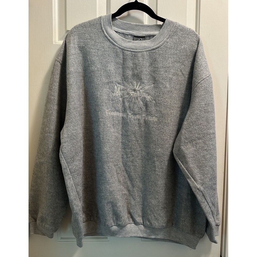 Vintage Midnight Star Deadwood South Dakota Fleece Pullover Men's Size XXL‎ USA